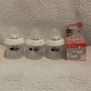 Tommee Tippee Natural Start Baby Bottles - Cream